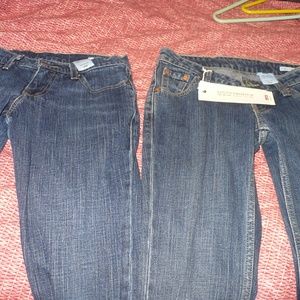 2 PAIR OF LEVI STRAUSS &CO. GIRL'S JEANS,